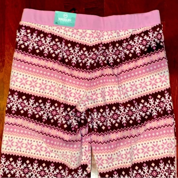 NEW MAGELLAN outdoors women’s fleece PJ pants pajamas size XL - Picture 11 of 12